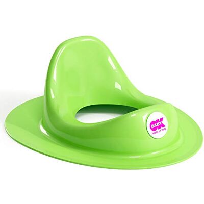 OKBABY Ergo Riduttore per WC con Seduta Ergonomica e Confortevole, Verde OKBABY Ergo Riduttore per WC con Seduta Ergonomica e Confortevole, Verde
