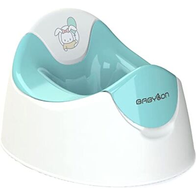BABYLON Trio vasetto per bambini bol rimovibile, Vasino da 1 anno, Bianco BABYLON Trio vasetto per bambini bol rimovibile, Vasino da 1 anno, Bianco