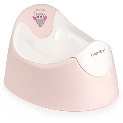 BABYLON Trio vasetto per bambini bol rimovibile, Vasino da 1 anno, Rosa BABYLON Trio vasetto per bambini bol rimovibile, Vasino da 1 anno, Rosa