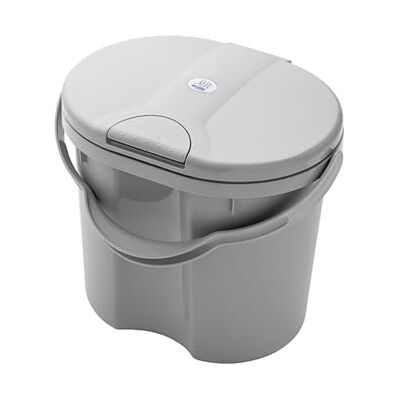 Rotho Babydesign TOP secchio per pannolini riciclato (plastica) grigio Rotho Babydesign TOP secchio per pannolini riciclato (plastica) grigio