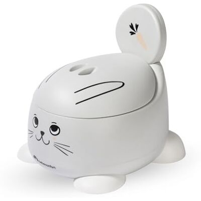 Bebeconfort Comodo Vasino Bambini, 12-36 Mesi (0-20 kg), Ergonomico e Compatto, Facile da Pulire, Tazza Amovibile, Paraspruzzi Igienico, Antiscivolo, Vasino per Bambini WC, Coniglio Bebeconfort Comodo Vasino Bambini, 12-36 Mesi (0-20 kg), Ergonomico e Compatto, Facile da Pulire, Tazza Amovibile, Paraspruzzi Igienico, Antiscivolo, Vasino per Bambini WC, Coniglio