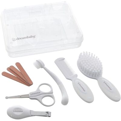 Dreambaby Igiene e Benessere Set Manicure Bambino 10 pezzi, Bianco Dreambaby Igiene e Benessere Set Manicure Bambino 10 pezzi, Bianco