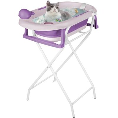 LANTUS Vasca da bagno pieghevole per bambini a piedi – Grande Vasca da bagno Xxl con supporto/sedile e kit di drenaggio – Bacino per neonati dalla nascita a 3 anni – Regalo per bambini – (stile 5) 81,5 x 48 LANTUS Vasca da bagno pieghevole per bambini a piedi – Grande Vasca da bagno Xxl con supporto/sedile e kit di drenaggio – Bacino per neonati dalla nascita a 3 anni – Regalo per bambini – (stile 5) 81,5 x 48