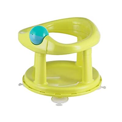 Bebeconfort Seggiolino Girevole Bagnetto neonato per Vasca da Bagno e Doccia, Seggiolino da bagno per bambini fino a 10 kg, Girello per il Bagnetto, Seduta ergonomica, Ventose di Sicurezza, Lime Bebeconfort Seggiolino Girevole Bagnetto neonato per Vasca da Bagno e Doccia, Seggiolino da bagno per bambini fino a 10 kg, Girello per il Bagnetto, Seduta ergonomica, Ventose di Sicurezza, Lime