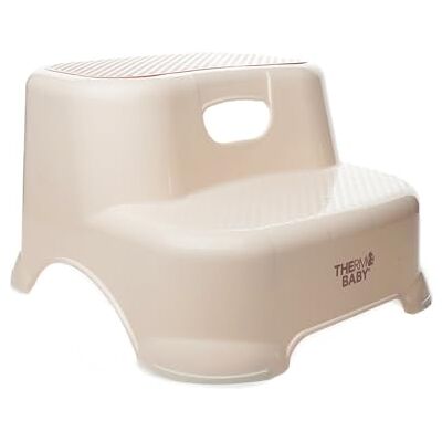 Thermobaby Pedana doppia antiscivolo a partire da 18 mesi Leggera e stabile Per WC, lavabo, bagno Supporta fino a 150 kg Facile da pulire Thermobaby Pedana doppia antiscivolo a partire da 18 mesi Leggera e stabile Per WC, lavabo, bagno Supporta fino a 150 kg Facile da pulire