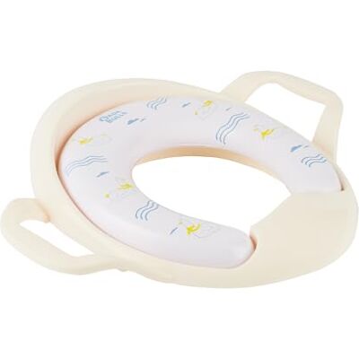 Badabulle Riduttore WC Con Maniglie Gabbiano Seduta Morbida e Confortevole Sicurezza con 2 Maniglie e Base Antiscivolo Universale per Tutti i Wc Facile da Pulire Design Divertente Badabulle Riduttore WC Con Maniglie Gabbiano Seduta Morbida e Confortevole Sicurezza con 2 Maniglie e Base Antiscivolo Universale per Tutti i Wc Facile da Pulire Design Divertente