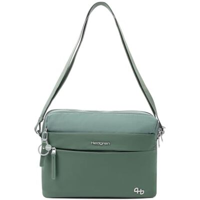 Hedgren Mori, A4 Crossover 13" + RFID Unisex-Adulto, Verde (Duck Green), OneSize Hedgren Mori, A4 Crossover 13" + RFID Unisex-Adulto, Verde (Duck Green), OneSize