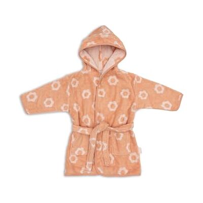 Jollein Accappatoio per bambini 1-2 anni Jacquard, floreale 100% cotone Spugna Certificato OEKO-TEX Con cappuccio Accappatoio per bambine e bambini Jollein Accappatoio per bambini 1-2 anni Jacquard, floreale 100% cotone Spugna Certificato OEKO-TEX Con cappuccio Accappatoio per bambine e bambini