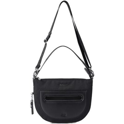 Hedgren Bonbon L, Halfmoon Crossover L + RFID Unisex Adulto, Black Hedgren Bonbon L, Halfmoon Crossover L + RFID Unisex Adulto, Black