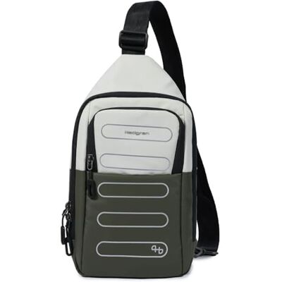 Hedgren Sling Sling Bag + RFID Vaporous Grey/Olive Hedgren Sling Sling Bag + RFID Vaporous Grey/Olive
