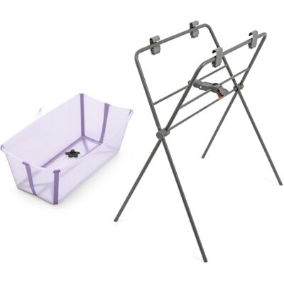 Stokke Vaschetta Bagnetto Neonato con Supporto e Stand, Lavanda Set completo bagnetto neonato: vaschetta, riduttore e stand pieghevole inclusi, dalla nascita fino a 4 anni. Stokke Vaschetta Bagnetto Neonato con Supporto e Stand, Lavanda Set completo bagnetto neonato: vaschetta, riduttore e stand pieghevole inclusi, dalla nascita fino a 4 anni.