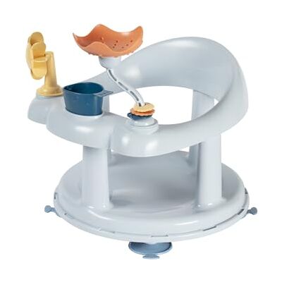 Bebeconfort Playful Seggiolino da Bagno Girevole per Bambini, 6-12 Mesi, Max 10 kg, Seggiolino Doccia Bimbo, Sedia Bagnetto Neonato Rotante, Vassoio Attività, Antiscivolo, Ergonomico, Ventose, Blue Bebeconfort Playful Seggiolino da Bagno Girevole per Bambini, 6-12 Mesi, Max 10 kg, Seggiolino Doccia Bimbo, Sedia Bagnetto Neonato Rotante, Vassoio Attività, Antiscivolo, Ergonomico, Ventose, Blue