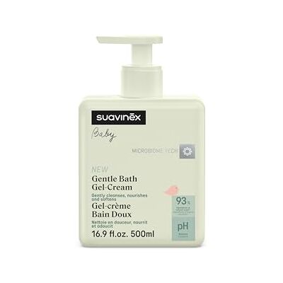 Suavinex , Gel Crema Bagno Bambini e Neonati, Shampoo per Pelle e Capelli, No Sapone, Adatto a Pelli Sensibili, Non Pizzica gli Occhi, 93% di Ingredienti di Origine Naturale, con Prebiotici, 500 ml Suavinex , Gel Crema Bagno Bambini e Neonati, Shampoo per Pelle e Capelli, No Sapone, Adatto a Pelli Sensibili, Non Pizzica gli Occhi, 93% di Ingredienti di Origine Naturale, con Prebiotici, 500 ml