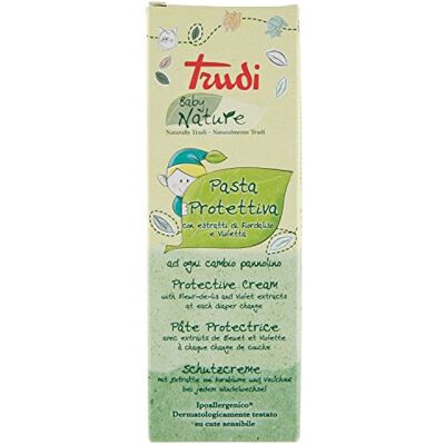 Trudi baby nature pasta protettiva con estratto di fiordaliso e violetta 100 ml Trudi baby nature pasta protettiva con estratto di fiordaliso e violetta 100 ml