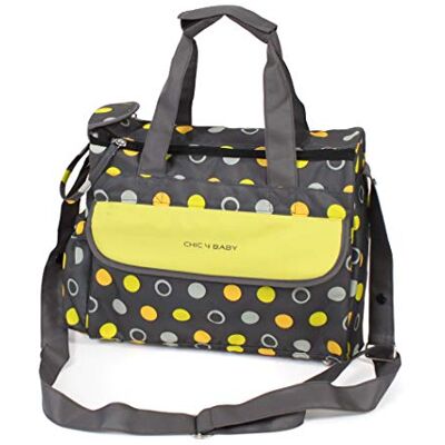 CHIC 4 BABY Borsa fasciatoio Comfort, colore: Verde limone, grigio CHIC 4 BABY Borsa fasciatoio Comfort, colore: Verde limone, grigio