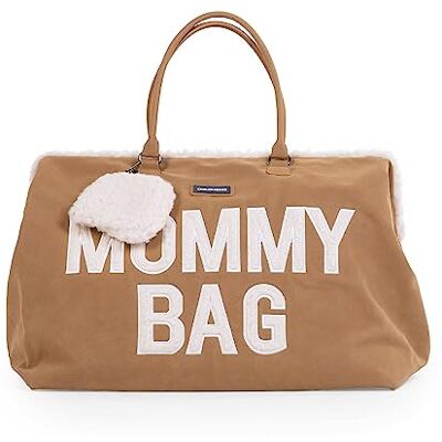 Childhome , Mommy Bag, Borsa per la mamma, Borsa per il cambio, Maternità, Borsa da viaggio, Grande capacità, Fasciatoio, Tracolla regolabile, Compartimenti, Tasca isolata, Passaggio valigia, suede Childhome , Mommy Bag, Borsa per la mamma, Borsa per il cambio, Maternità, Borsa da viaggio, Grande capacità, Fasciatoio, Tracolla regolabile, Compartimenti, Tasca isolata, Passaggio valigia, suede