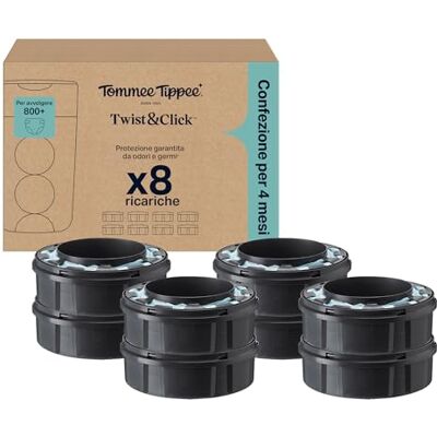 Tommee Tippee Ricariche originali per mangiapannolini Twist & Click Tommee Tippee Ricariche originali per mangiapannolini Twist & Click