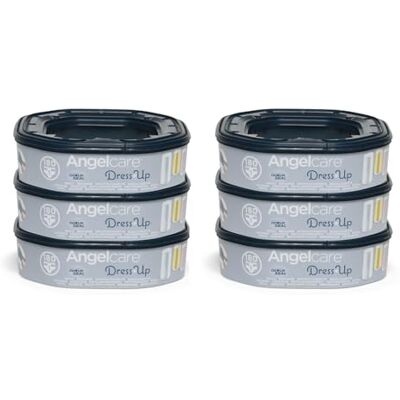 Foppapedretti Ricarica Mangiapannolini Missk, 6 Ricariche (fino a 1080 pannolini), trattiene odori con tecnologia brevettata EVOH 5 strati, trattamento antibatterico, 25% di plastica riciclata Foppapedretti Ricarica Mangiapannolini Missk, 6 Ricariche (fino a 1080 pannolini), trattiene odori con tecnologia brevettata EVOH 5 strati, trattamento antibatterico, 25% di plastica riciclata