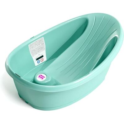 OKBABY Onda Baby Vaschetta Compatta per il Bagnetto del Neonato 0-12 Mesi Azzurro OKBABY Onda Baby Vaschetta Compatta per il Bagnetto del Neonato 0-12 Mesi Azzurro