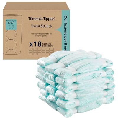 Tommee Tippee Sacchetti per mangiapannolini Twist & Click Tommee Tippee Sacchetti per mangiapannolini Twist & Click