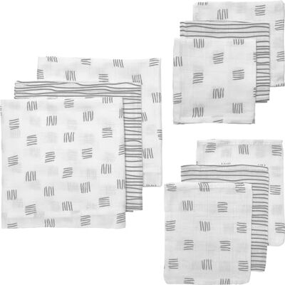 MEYCO Starter set da 9 pezzi, colore grigio MEYCO Starter set da 9 pezzi, colore grigio