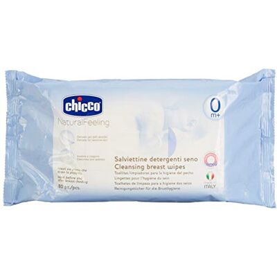 Artsana Chicco Salviettine Seno Detergenti 80 pz Artsana Chicco Salviettine Seno Detergenti 80 pz