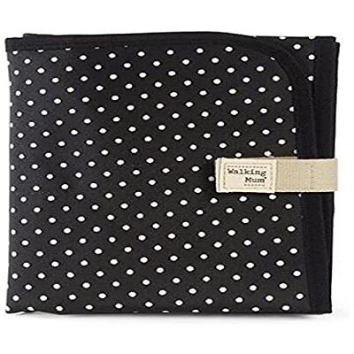 Walking Mum . Fasciatoio Emily Design portatile e pieghevole. Facile da riporre nella borsa materna. Colore nero. Dimensioni 18 x 27 x 4 cm. Walking Mum . Fasciatoio Emily Design portatile e pieghevole. Facile da riporre nella borsa materna. Colore nero. Dimensioni 18 x 27 x 4 cm.