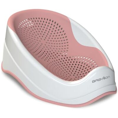 BABYLON Dolphin Riduttore vaschetta bagnetto neonato 0-6M, Rosa BABYLON Dolphin Riduttore vaschetta bagnetto neonato 0-6M, Rosa