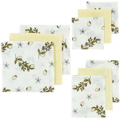 Meyco - Mullwindeln Basic - 9-pack - Limone - Diaper starter set Meyco - Mullwindeln Basic - 9-pack - Limone - Diaper starter set