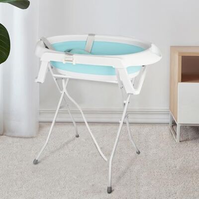 LANTUS Vasca da bagno per neonati con Supporto Pieghevole Vasca da Bagno Bambini Fino a 2 anni Permette una Corretta Postura Della Schiena Bagno Piacevole Senza Problemi-66 * 61 * 82 cm-verde LANTUS Vasca da bagno per neonati con Supporto Pieghevole Vasca da Bagno Bambini Fino a 2 anni Permette una Corretta Postura Della Schiena Bagno Piacevole Senza Problemi-66 * 61 * 82 cm-verde