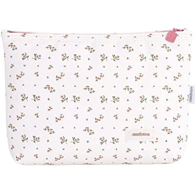 Cambrass – beauty case per riporre oggetti da toilette del bambino – beauty case con cerniera – borsa organizer per toilette – Aura beige/fiori 6 x 28 x 20 cm Cambrass – beauty case per riporre oggetti da toilette del bambino – beauty case con cerniera – borsa organizer per toilette – Aura beige/fiori 6 x 28 x 20 cm