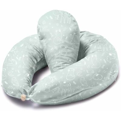 Niimo ® Cuscino Gravidanza e Allattamento 3-in-1 con Cuscino di Supporto 200 x 70 cm, 100% Cotone, OEKO-TEX® Standard 100, Traspirante e Lavabile in Lavatrice, Cuscino di Supporto Incluso Niimo ® Cuscino Gravidanza e Allattamento 3-in-1 con Cuscino di Supporto 200 x 70 cm, 100% Cotone, OEKO-TEX® Standard 100, Traspirante e Lavabile in Lavatrice, Cuscino di Supporto Incluso