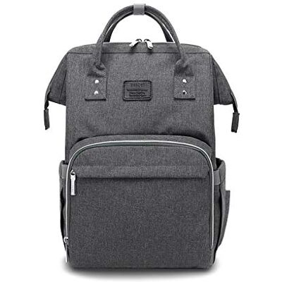 SONARIN Multifunzione Zaino Fasciatoio Bambino per Pannolini con Fascia per Passeggino,Grande Capacità,Organizer per Zaino da Viaggio,Impermeabile,Elegante e Resistente,Ideale Regalo(Grigio Scuro) SONARIN Multifunzione Zaino Fasciatoio Bambino per Pannolini con Fascia per Passeggino,Grande Capacità,Organizer per Zaino da Viaggio,Impermeabile,Elegante e Resistente,Ideale Regalo(Grigio Scuro)