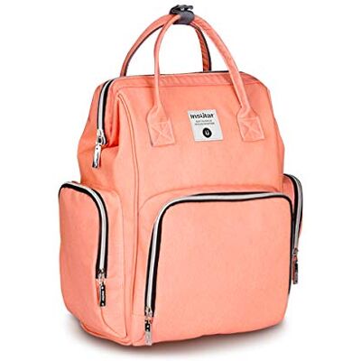 SONARIN Premium Zaino Fasciatoio Bambino per Pannolini con Cinturino Per Passeggino,Organizer per Zaino da Viaggio Con Sacchetto di Isolamento Termico,Impermeabile, Grande Capacità, Eegante SONARIN Premium Zaino Fasciatoio Bambino per Pannolini con Cinturino Per Passeggino,Organizer per Zaino da Viaggio Con Sacchetto di Isolamento Termico,Impermeabile, Grande Capacità, Eegante