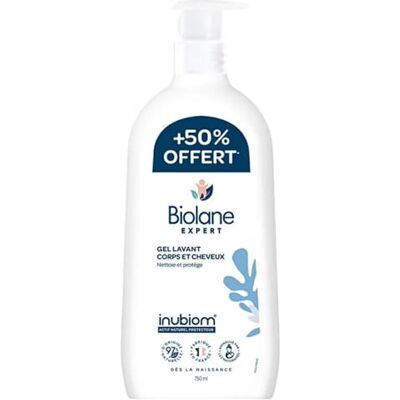 Biolane Expert Gel Lavant Corpo e Capelli Biologici, 750 ml Biolane Expert Gel Lavant Corpo e Capelli Biologici, 750 ml