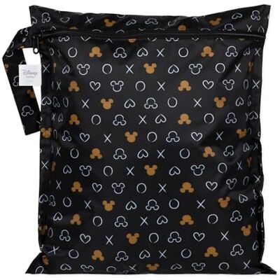 Bumkins Disney, Borsa impermeabile per bambini, da viaggio, da nuoto, pannolini in tessuto, parti della pompa, piscina, spiaggia, abbigliamento da palestra, articoli da toeletta, gancio al passeggino Bumkins Disney, Borsa impermeabile per bambini, da viaggio, da nuoto, pannolini in tessuto, parti della pompa, piscina, spiaggia, abbigliamento da palestra, articoli da toeletta, gancio al passeggino