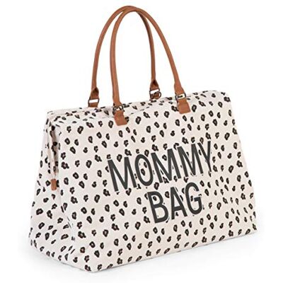 Childhome Borsa Fasciatoio MOMMY BAG Grande Leopardato Materassino Fasciatoio Incluso, 55 x 30 x 30 cm Childhome Borsa Fasciatoio MOMMY BAG Grande Leopardato Materassino Fasciatoio Incluso, 55 x 30 x 30 cm