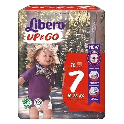 libero Up&go 7-16 langes culottes 16 confezioni da 16 pezzi libero Up&go 7-16 langes culottes 16 confezioni da 16 pezzi