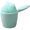 Steellwingsf Baby Bath Cup, bagno bambini bambino doccia shampoo sciacquare tazza per bambini cartone animato Bear capelli lavaggio cucchiaio-verde