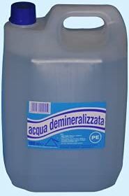 OEM Acqua deionizzata demineralizzata inodore Lt. 5 Conf. 4 Pz