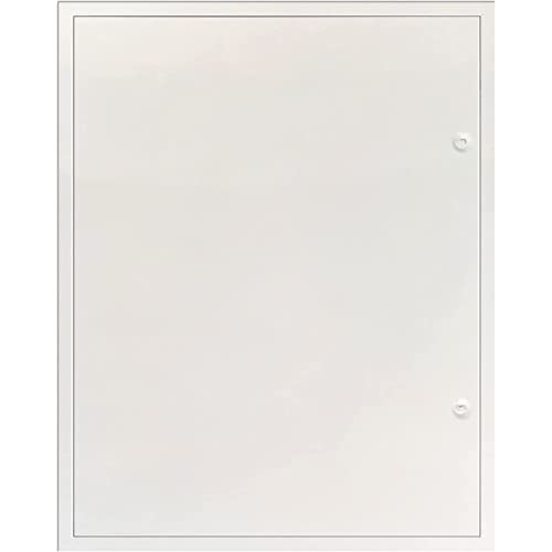 Upmann Sportello di ispezione Primus, bianco, 400 x 800 mm, con chiusura quadrata, 400 x 800mm