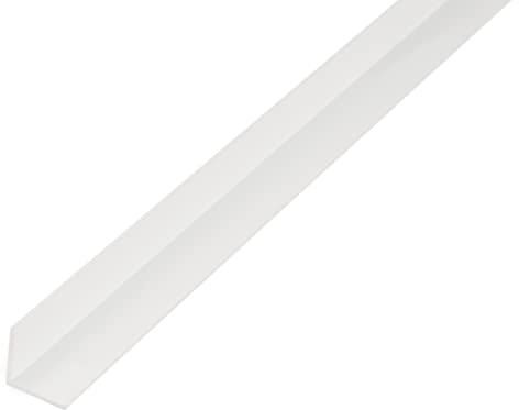 Alberts Profilo angolare   Plastica, bianco   1000 x 7 x 7 mm