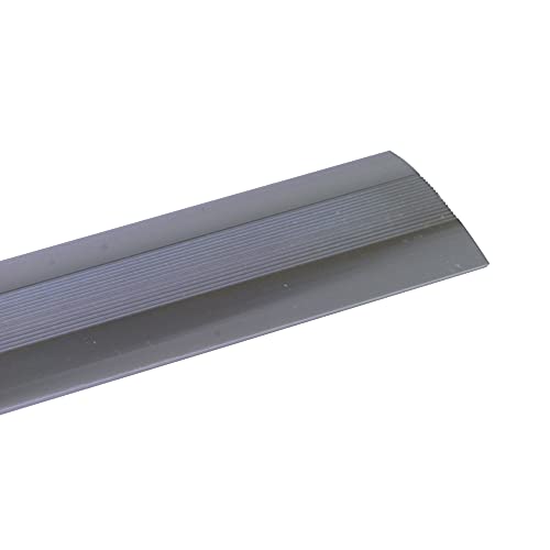 Amig Tapajuntas   Adesivo   Profilo di giunzione per pavimenti, parquet e pedana   Striscia di transizione   Colore argento   Dimensioni: 820mm x 4 mm x 0,5 mm   Speciale per pavimenti in legno