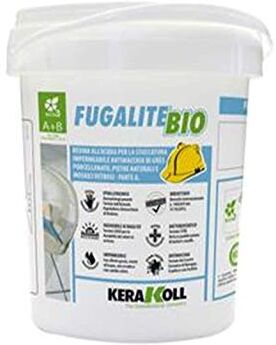 Kerakoll Fugalite Bio 03 Grigio Perla Da 3 Kg Stucco Per Piastrelle, Mosaici, Grès, Pietre Naturali