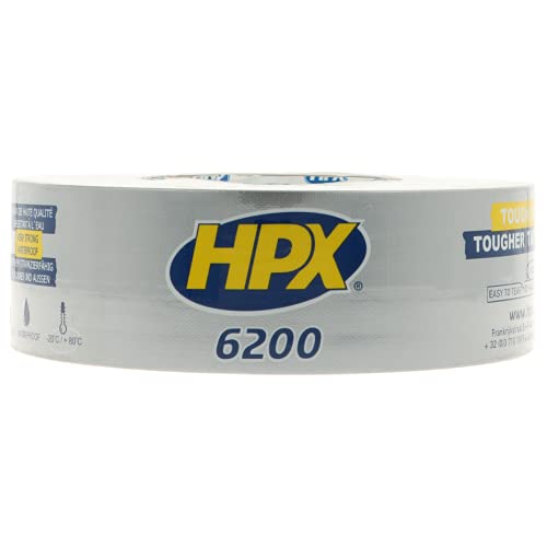 HPX , CS5050 6200 nastro adesivo in tessuto d'argento, B00BW70KAK
