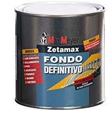 MAXMEYER Fondo antiruggine Zetamax Grigio 0,5 L