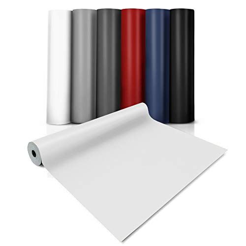 Floordirekt Rivestimento in PVC Expotop   Tagliato   Diverse larghezze, molti colori al metro   Pavimento PVC lunghezza su misura (200 x 250 cm, bianco)