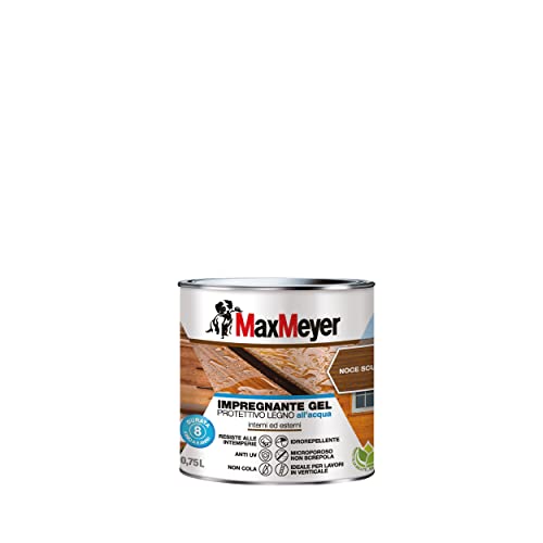 MAXMEYER IMPREGNANTE GEL ACQUA NOCE SCURO 0,75 L