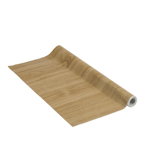 Venilia Pellicola adesiva Perfect Fix, Effetto Legno Rovere chiaro, 67,5cm x 2m, Spessore 150μ, Pellicola autoadesiva per mobili o cucina, carta da parati, PVC senza ftalati, Prodotto in UE