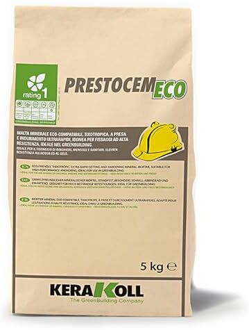 Kerakoll CEMENTO RAPIDO PRESTOCEM ECO  KG.5 a presa rapida